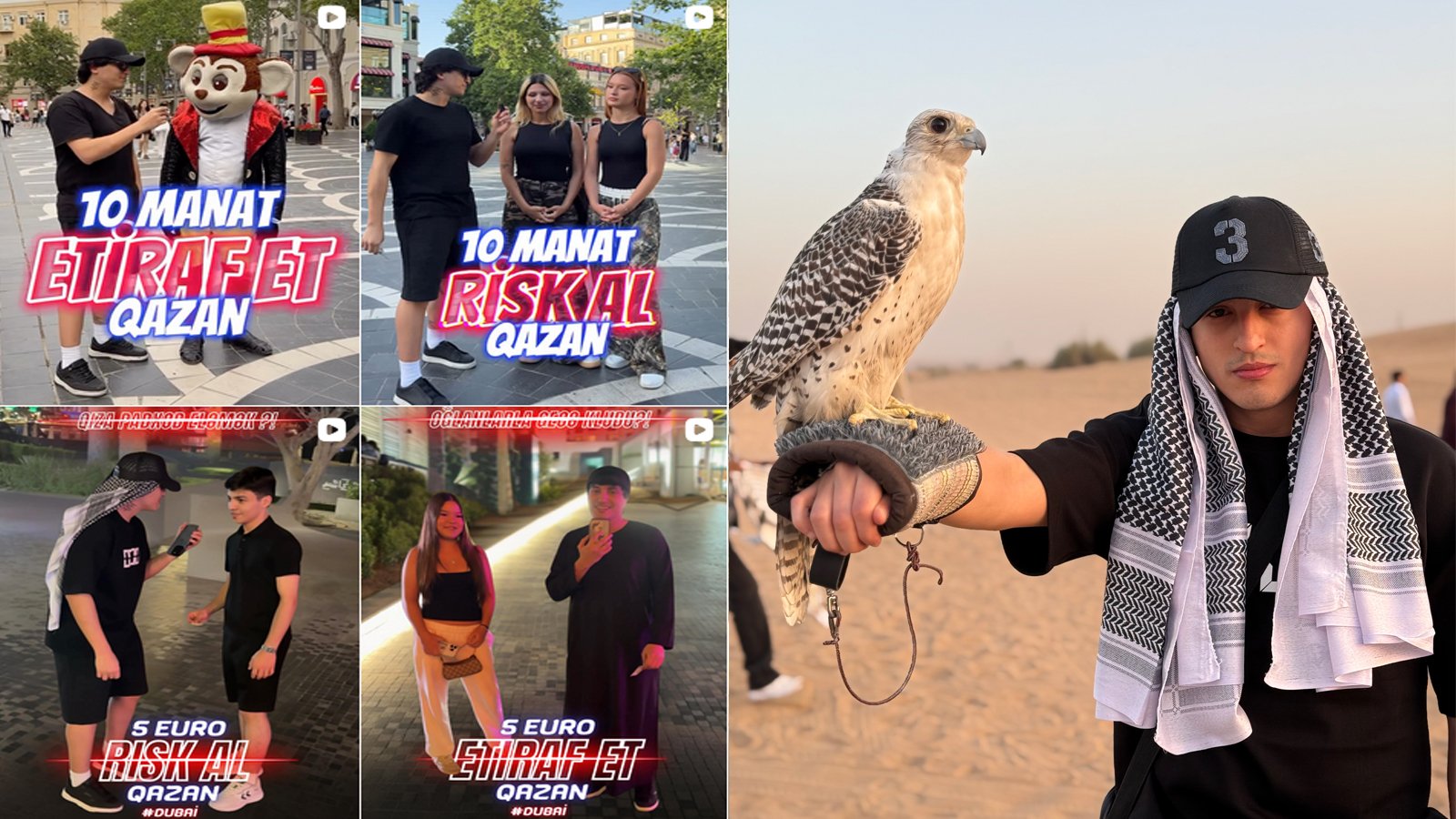 Eğlence Odaklı İçerikleriyle Öne Çıkan Azerbaycanlı Fenomen @qaqazzi Təhmin Şükürlü